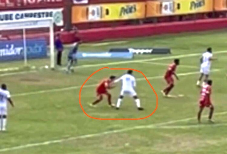 Imagens comprovam agressão a jogador do ACP em partida polêmica contra Paraná; veja vídeo