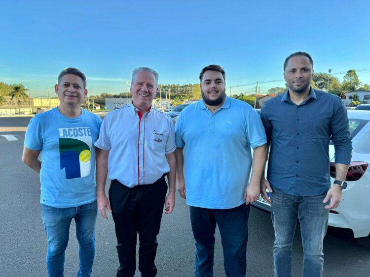 Deputados Felipe Francischini e Do Carmo visitam Paranavaí