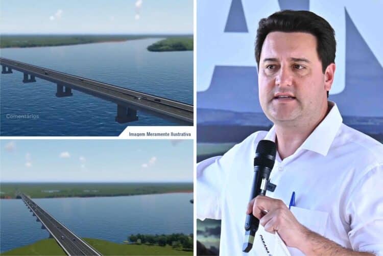 “Vai acontecer”, declara Ratinho Junior sobre duplicação da BR-376 e construção da ponte sobre o Rio Paraná