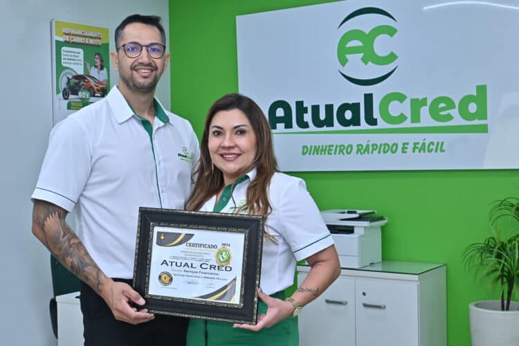 AtualCred ganha prêmio de Gestão em Qualidade pelo desempenho excepcional em atendimento, produtos e serviços em Paranavaí