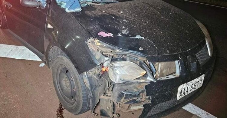 Homem morre atropelado por carro na PR-323 durante a madrugada