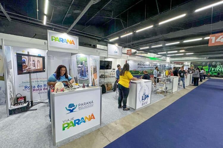 Paraná mostra seus atrativos de turismo religioso na maior feira do segmento do Brasil