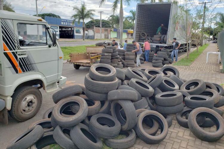 Reciclagem de pneus cresce no Brasil com associativismo