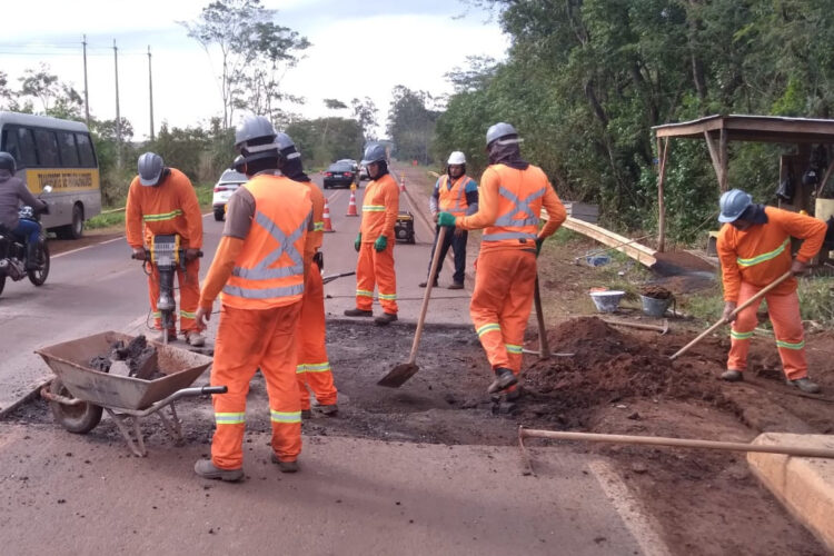 DER/PR revitaliza ponte do Rio Ivaí entre Paraíso do Norte e Rondon