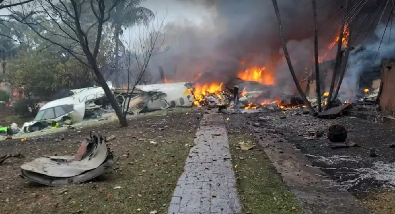 Avião que saiu de Cascavel cai no interior de São Paulo