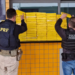 PRF e PF apreendem 82 quilos de cocaína em caixas de doces