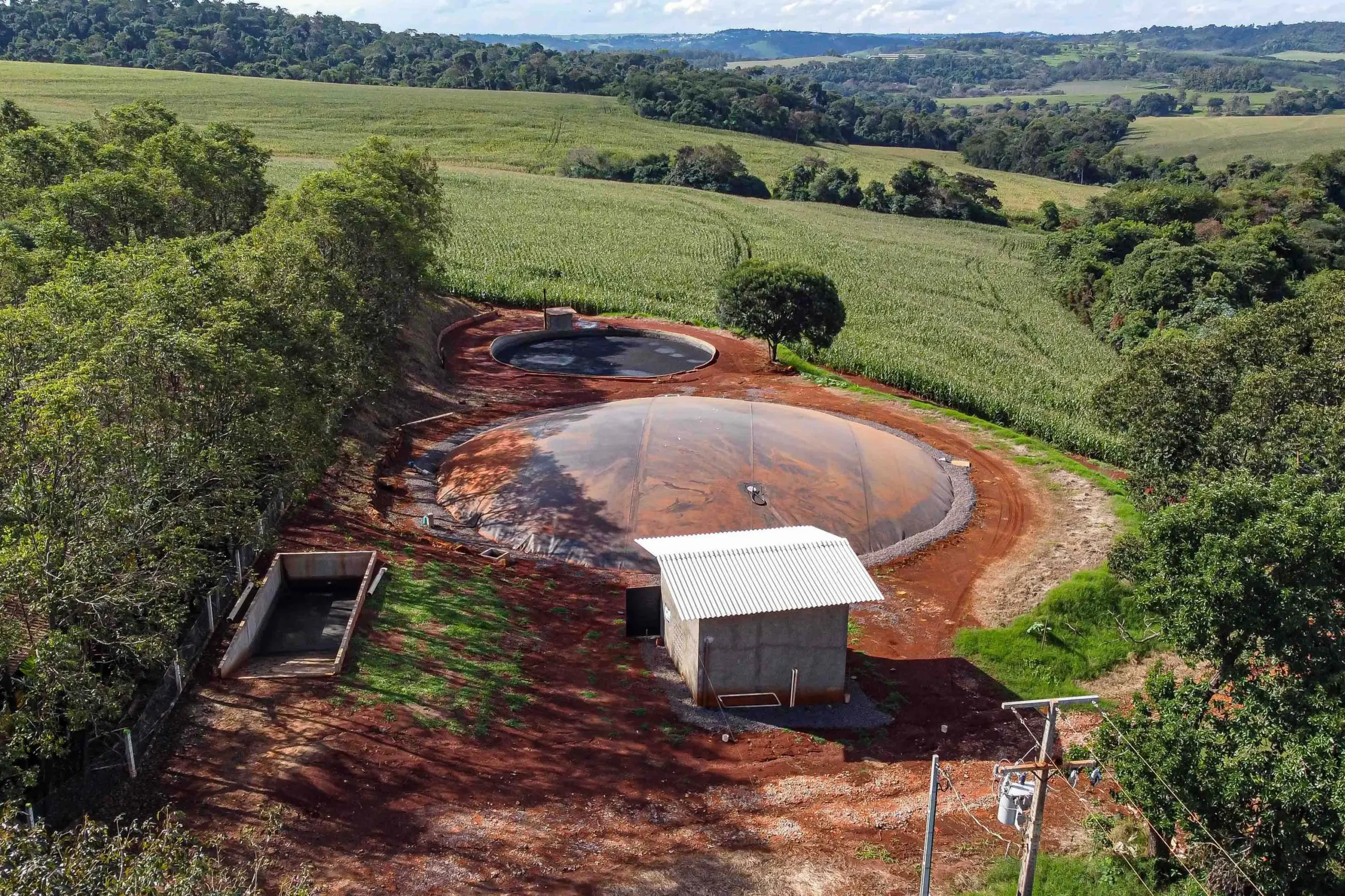 Produção de biogás a partir da suinocultura gera renda extra para produtores do Paraná