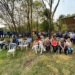 Sanepar promove plantio de árvores em área de captação de água e homenageia funcionários falecidos