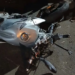 Acidente na Av. Heitor Alencar Furtado deixa motociclista ferido; vídeo
