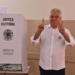 Candidato César Alexandre, do PT, vota e destaca otimismo com as eleições