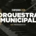 Orquestra Municipal faz 11º concerto da temporada no próximo domingo