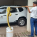 Sucuri de 1,6 metro é encontrada em rua de Umuarama