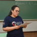 Professora de português e inglês incentiva a leitura como fonte de conhecimento