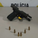 Homem é preso com arma de fogo e munições em Paranavaí