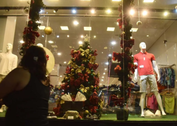 Inscrições para o concurso de enfeites natalinos de vitrines e fachadas vão até 6 de dezembro