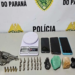 PM prende quatro pessoas por tráfico de drogas e apreende motocicleta furtada em Paranavaí