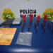 Dois homens são presos com munições e drogas em Paranavaí
