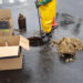 Água da chuva prejudica o sistema de coleta e tratamento de esgoto