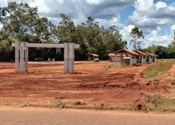 Parque Urbano de Querência do Norte tem 50% das obras concluídas e previsão de entrega em 90 dias