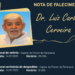 Morre o médico ortopedista Luiz Carlos Cerveira, aos 81 anos