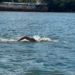 Travessia do Porto: 135 competidores encaram 2,5 km de nado no Rio Paraná