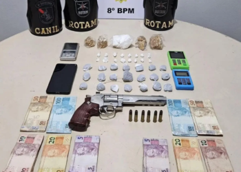 Quatro homens são presos com maconha, cocaína e crack em Amaporã