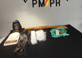 PM prende homem por tráfico de drogas em Santa Mônica