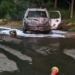 Carro pega fogo em Paranavaí e deixa uma pessoa ferida