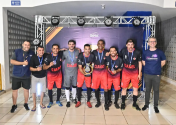 Ciabel é terceiro colocado do futebol society nos Jogos Comerciários de Paranavaí