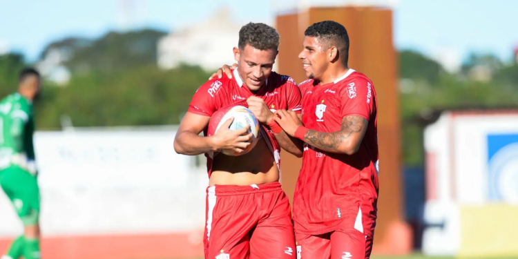 Cirilo fez o gol da vitória 
Foto: Thamela Quirino