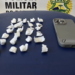Jovem é preso por tráfico de drogas após ser flagrado com haxixe em Paranavaí
