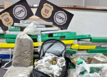 PCPR apreende 327 quilos da droga