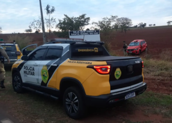 Acidente com capotamento é registrado na PR-218 em Santa Isabel do Ivaí
