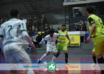 São Lucas reage, vira o jogo e goleia São Jorge ADR Futsal em casa