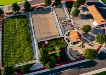 Alto Paraná inicia revitalização da Praça Rui Barbosa com remoção de árvores condenadas