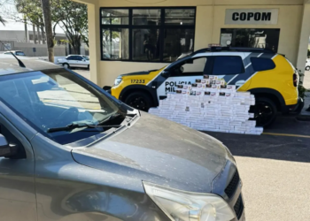 Polícia Militar apreende carga de cigarros contrabandeados em Paranavaí