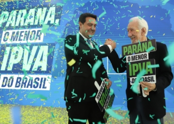 Sancionada lei que reduz IPVA no Paraná e garante menor alíquota do Brasil