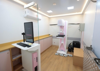 Carreta Saúde da Mulher passa a fazer mamografia em pacientes de 40 a 74 anos