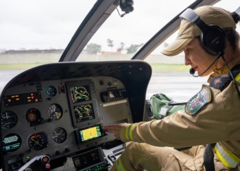 Corpo de Bombeiros tem primeira mulher piloto de helicóptero
