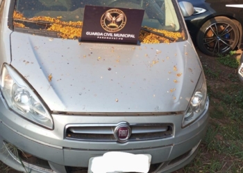 Veículo com alerta de furto é localizado abandonado no Jardim Aeroporto