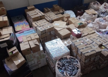 Receita Federal realiza destinação sustentável de mais de R$10 milhões em vapes apreendidos