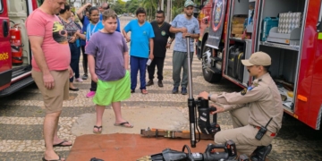 Corpo de Bombeiros faz exposições de materiais e viaturas em celebração aos 113 da corporação