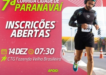 7ª Corrida Cidade de Paranavaí será dia 14 de dezembro; inscrições estão abertas