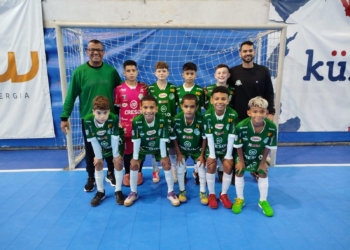 Equipe Sub-11 da São Lucas disputa fase final do Paranaense de Futsal