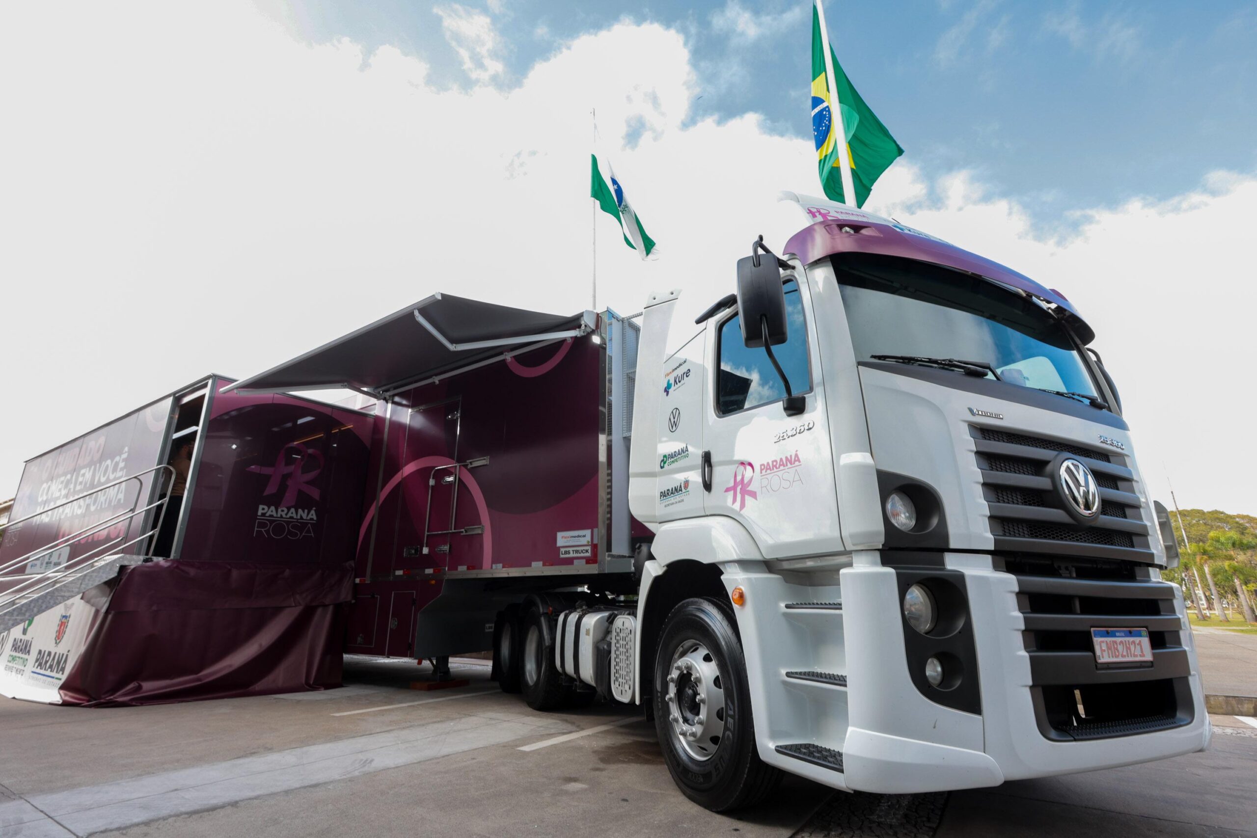 Carreta Saúde da Mulher estará em Santo Antônio do Caiuá na próxima semana