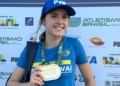 Maria Clara Belmonte é campeã brasileira na prova salto em altura