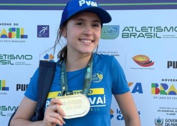 Maria Clara Belmonte é campeã brasileira na prova salto em altura