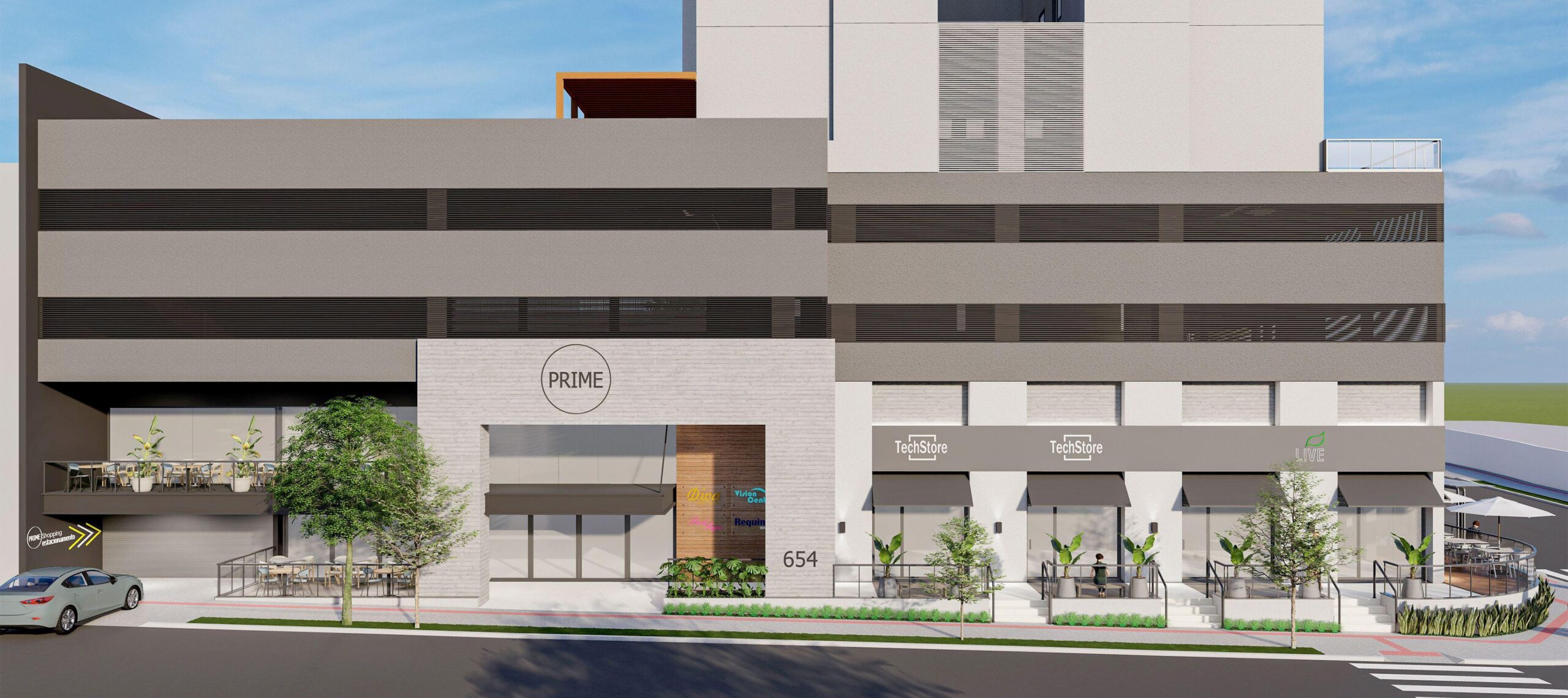 Área comercial do Prime é empreendimento em potencial para quem deseja investir em Paranavaí