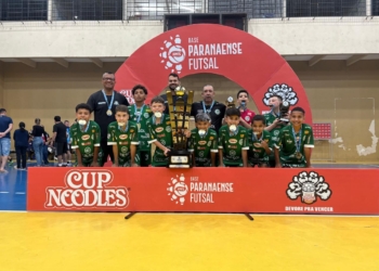 São Lucas é campeã da Série Prata Sub-11 de Futsal Paranaense
