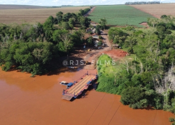 Balsa entre São Carlos do Ivaí e Japurá está paralisada devido à cheia do Rio Ivaí